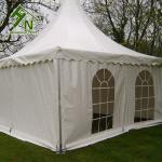 White Outdoor Pagoda Event Tent Church Waterproof PVC Fabric