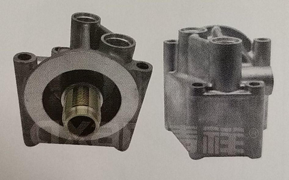Steel Materials Oil Filter Head , Oil Filter 484495 4622562 For ZAX120-6 ZAX240-3