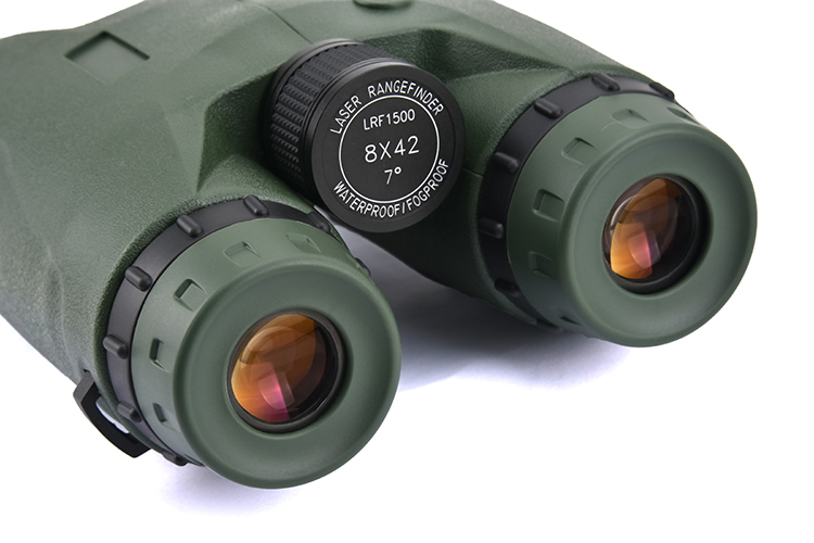 Waterproof Rangefinder 1500m Distance Meter for Outdoor Golf Hunting 8x42 Binocular Telescope