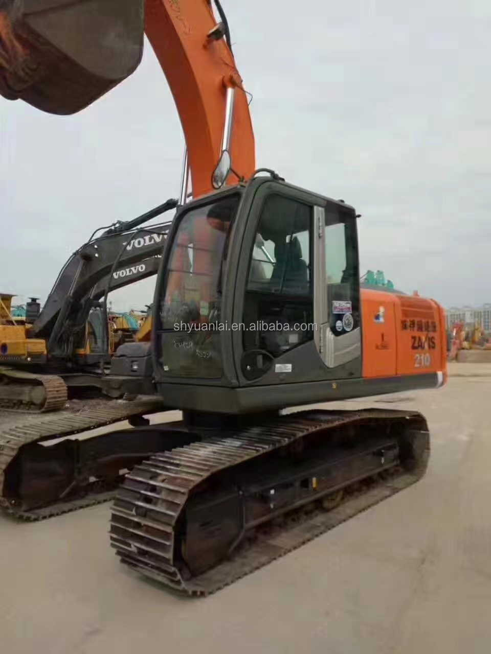 0.91m3 EX210 21T Excavator 110KW Power ISUZU Engine