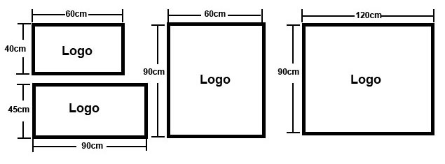 Commercial Jet Print Logo Mats Nylon Fibre Rubber Back 3