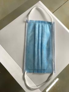 Quality 3 Ply Medical Surgical Disposable Mask / Swine Flu Mask 95% Filtration wholesale