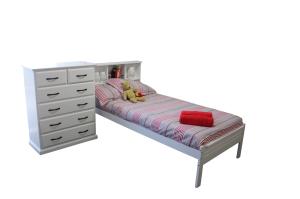 Quality modern single bed pine wood wholesale