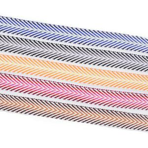 Quality Oeko-Tex 100 Woven 40mm Jacquard Ribbon Trim wholesale