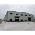 Prefabricated Steel Structure Workshop Factory , Prefab Metal Garage Buildings