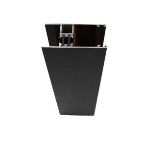 Quality Aluminum Aluminum Profile Accessories , Wood Grain / Anodized Aluminium Profiles wholesale