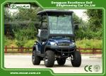 White / Black Electric Golf Cart For Hunting , Max. forward speed 45km/