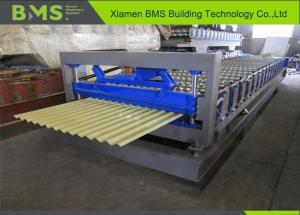 Quality 0.4 - 0.8mm Thickness Corrugated Panel Machine With European Design wholesale