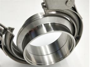 Quality 4&quot; Stainless Steel V Band Clamp For Auto Exhaust System Repairing wholesale