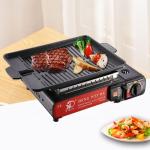 Kitchen Cooking Non Stick Maifanite Camping Frying Pan Pre Seaoned Outdoor