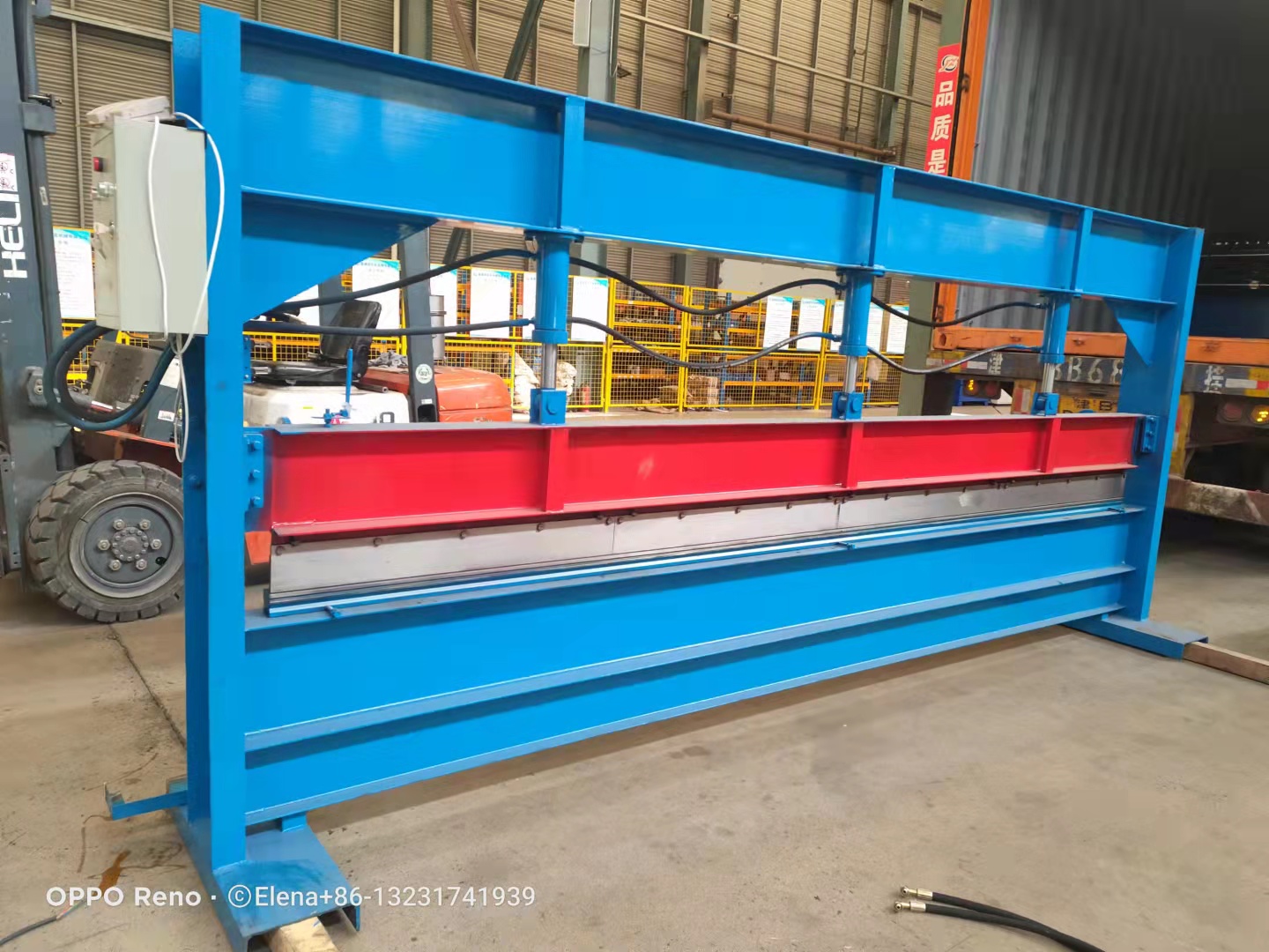 JCX Shearing And Bending Machine 4m Hydraulic Press Brake Machine