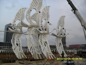 Quality Outdoor stainless steel sculpture wholesale