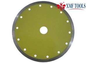 Quality 4 &quot; 4.5 &quot; 7 ” Continuous Rim Saw Blade , 230mm Diamond Stone Cutting Disc wholesale