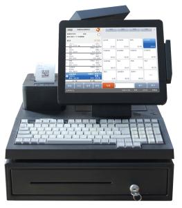 Quality ABS Metal 12 Inch/14 Inch Touch Screen WIN POS Terminal Cash Register for Restaurant wholesale