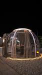 18.2m2 Gazebo Luxurious Steel Dining Bubble Tent Portable Prefabricated Sunroom
