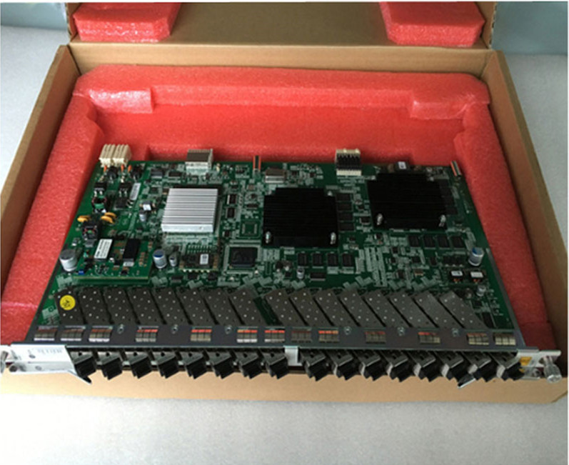 10G Epon Optical Fiber Access Terminal ZTE ETGH 16 Port Epon Business Board