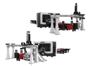 Quality 37kw Industrial Metal Band Saw Cutting Line For Composite Sawing wholesale
