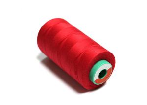 Quality 5000 Yards Red Upholstery Sewing Thread 42/2 Excellent Tenacity wholesale