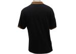 Maroon Mens Cotton Polo Shirts , Mens Polo Crew Neck T Shirts With Plastic