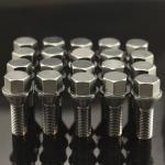 Black Titanium GR5 Car Wheel Bolts 4 Wheel Upgrade Kits M12x1.5 For BMW E