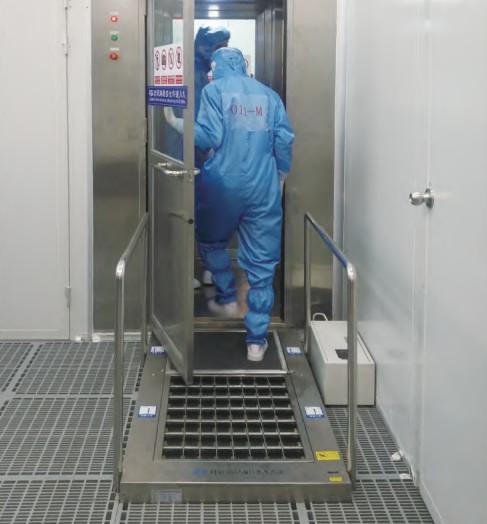 ISO 14644-1 Compliance Shoe Sole Cleaner equipment Washing Machine With 20L