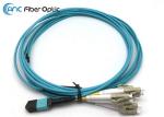 OM3 8F MPO Fiber Optic Cable Assemblies