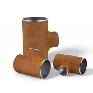 Quality ASTM Water Line Tee Fitting Straight Carbon Steel Reducing Tee DN10~DN1200 wholesale