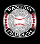 Sport Silver Fantasy Baseball Championship Rings