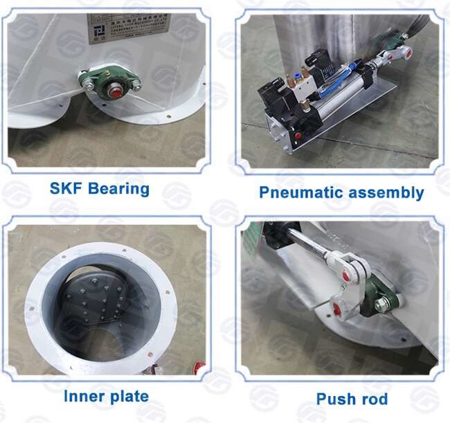 25TPH TBDQ Small Feed Pellet Mill Pneumatic Three Way Links