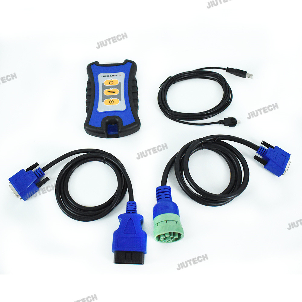 For NEXIQ-3 USB Link 125032 USB for Detroit for vocom Heavy Duty Truck Scanners USB Link+Getac F110 tablet Ready to use