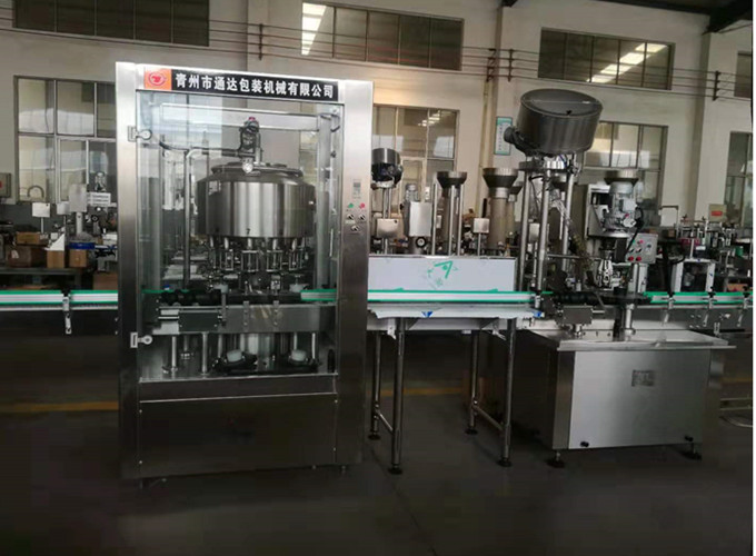 automatic ropp screw cap glass bottle closing sealing capping machine