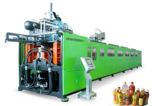 Quality 8 Cavity Auto Blow Molding Machine , 1.5L Plastic Bottle Manufacturing Machine wholesale