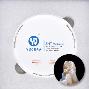 Quality Aesthetic Restoration Multilayer Zirconia Block Dental Lab Milling Disc wholesale
