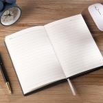 Business Gift Box A5 Thickened Soft Leather Notebook with Customized Logo