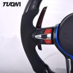 Custom Carbon Fibre Bmw Steering Wheel LED Alcantara 6 Months Warranty