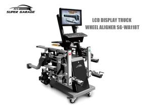 Quality LCD Display Truck Wheel Alignment Equipment / 6 Sensors CCD Car Wheel Aligner wholesale