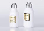 Clear 4.05OZ Custom Cosmetic Bottles Plastic Shoulder Container