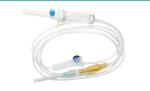 Sterile Medical Disposable Infusion Set IV Giving Set With Needle