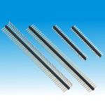 1.27mm 0.40SQ Pin Header Single Row Straight Right Angle