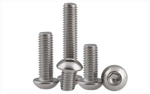 Quality Stainless Steel Mushroom Head Bolt , Large Head Carriage Bolt No Magnet wholesale