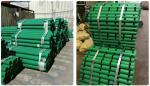 Top quality hot dipped galvanized round steel fence post