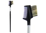 Black Synthetic Hair Eyebrow Comb Brush Professional Makeup Brush Kits