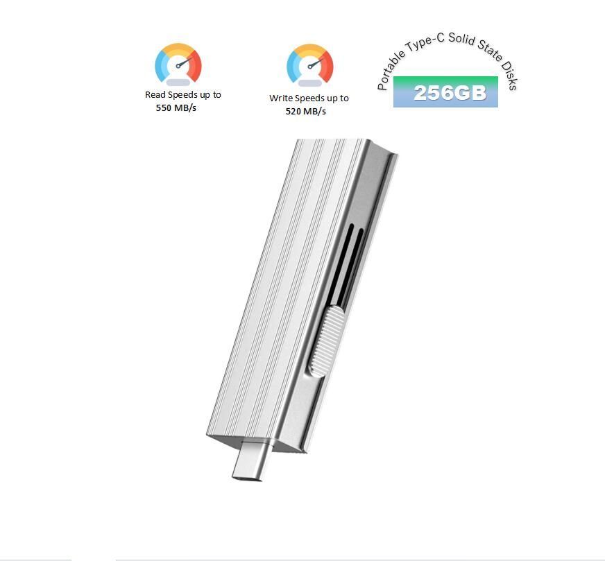 OEM Portable Type-C Solid State Disks Sk USB 3.2 Flash Drive Provides a Read Speed of up to 550MB/S and a Write Speed of 520MB/S 1tb