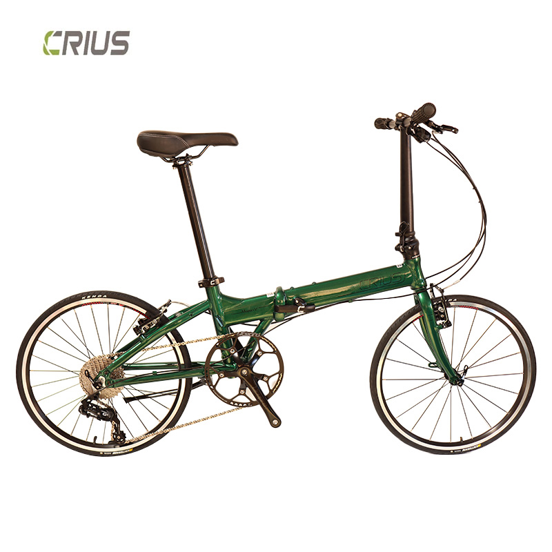 20 inch Aluminum Alloy Road Racing Folding Road Bike for US Market Ultra Light Weight