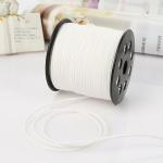 Suede Leather Velvet Wired Ribbon 3mm Double Sided Velvet Ribbon