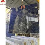 Modern Design Luxury Elegant Brazil Dream Sapphire Blue Stone Backlit Labradorit