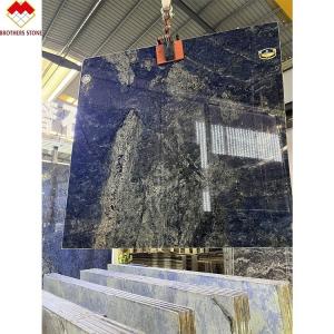 Quality Modern Design Luxury Elegant Brazil Dream Sapphire Blue Stone Backlit Labradorite Blue Granite wholesale