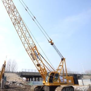 Quality Large Hydraulic Crawler Crane Equipment Handling 1.5km/H Travel Speed wholesale