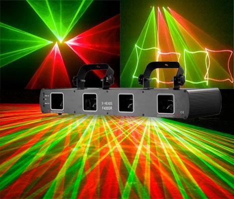 four head red and green laser /led stage effect lights/hottest products in ktv