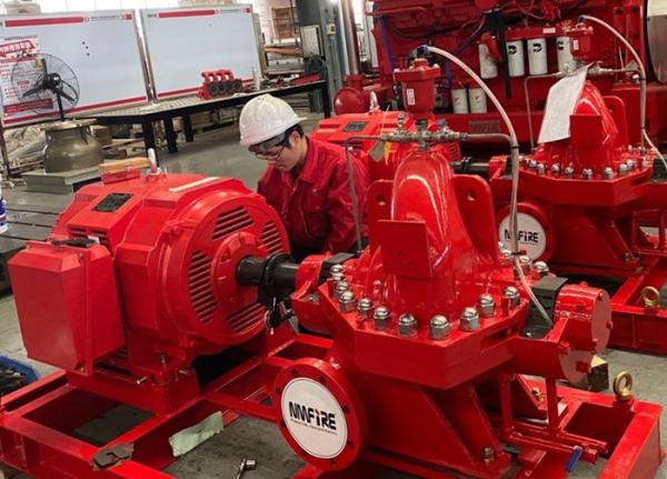 NM FIRE Ul Fm Approved Fire Pumps / 300GPM @ 125M Head Electric Fire Fighting